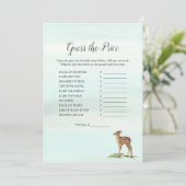 フォレストアドベンチャー推測ザ・プライスデアーズベビーゲーム 招待状 (スタンド正面)