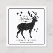 フォレストアドベンチャー自然ガイド スクエア名刺 (正面)