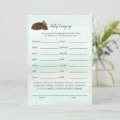 フォレストアドベンチャー ベアーズ ベビー 言語ゲーム カード (スタンド正面)