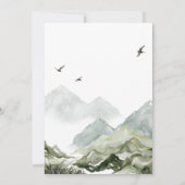 フォレストアドベンチャー ベビーシャワー招待状 招待状 (裏面)