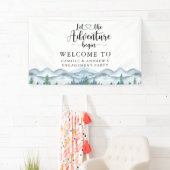 フォレストアドベンチャー マウンテンズ ブルーエンゲージメントパーティ 横断幕 (インサイチュ)