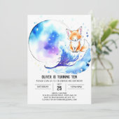 フォレストアドベンチャー レッドフォックス バースデーパーティー 招待状 (スタンド正面)