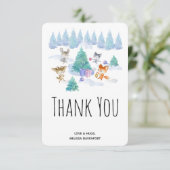 フォレストアニマルのまわりにズ踊りアモミ サンキューカード (スタンド正面)