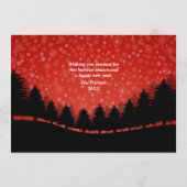 フォレストインヴィのホリデーズハウスのための新しいホーム 招待状 (裏面)