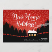 フォレストインヴィのホリデーズハウスのための新しいホーム 招待状 (正面)