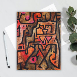 フォレストウィッチポールクレー抽象芸術アート ポストカード