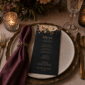 フォレストウィッチ ブラックフラワーの結婚式メニュー メニュー