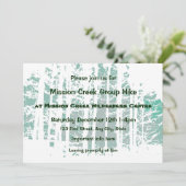 フォレストウィルダネスアウトドアパークグループハイキングイベント 招待状 (スタンド正面)