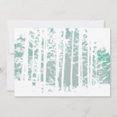 フォレストウィルダネスアウトドアパーク誕生日 招待状 (裏面)