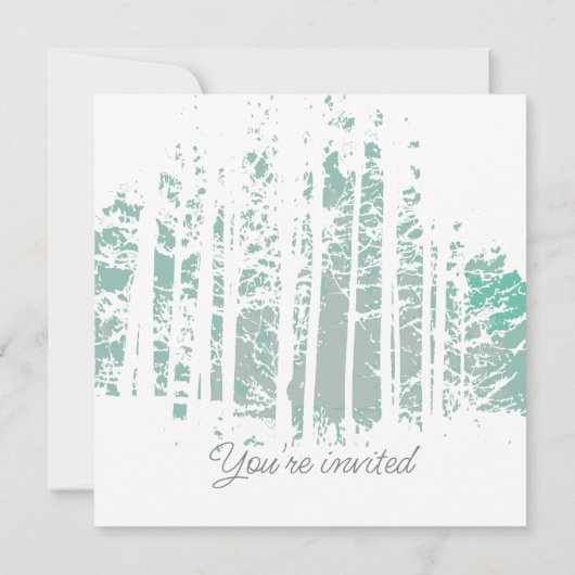 フォレストウィルダネスアウトドアパーク誕生日 招待状 (裏面)