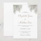 フォレストウェディング マウンテンウェディング 招待状 (正面/裏面)