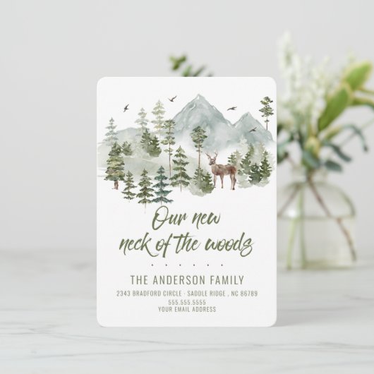 フォレストウエルニューネックオブザウッズムービング招待状 招待状 (スタンド正面)