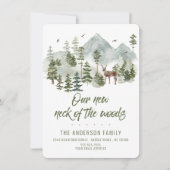 フォレストウエルニューネックオブザウッズムービング招待状 招待状 (正面)