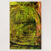 フォレストウォーク春。 ジグソーパズル (縦)