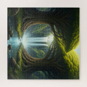 フォレストウォーターフォール ジグソーパズル (横)