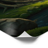 フォレストウォーターフォール ポスター (コーナー)