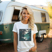 フォレストウッズ自然ヴィンテージ北部景観 Tシャツ