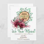 フォレストウッドテーマ, フラワーズホームスイートホーム 案内ポストカード (正面/裏面)