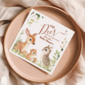 フォレストウッドランドオーディアー スタンダードカクテルナプキン