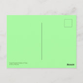 フォレストウッドランドメドレー・オブ・ツリーズ・カナダ ポストカード (裏面)