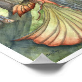 フォレストエンチャントフェアリーポスタープリント ポスター (角)