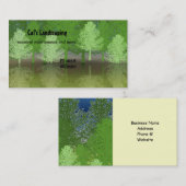 フォレストオブツリーズ造園デザイン 名刺 (正面/裏面)