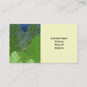 フォレストオブツリーズ造園デザイン 名刺 (裏面)