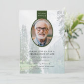フォレストオーバル |葬儀記念お祝いオブ・ライフ 招待状 (スタンド正面)