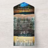 フォレストオールインワンハンドスティング招待状 オールインワン招待状 (内側)