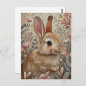 フォレストガーディアン – ザブラウンラビット ポストカード (正面/裏面)