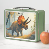 フォレストキッドのトリケラトプス メタルランチボックス (インサイチュ)
