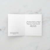 フォレストキツネクリスマスクリエイションアーツ シーズンカード (内部)