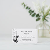 フォレストキツネクリークドライアウカスタムル名刺 名刺 (スタンド正面)