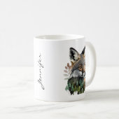 フォレストキツネマグ コーヒーマグカップ (正面右)