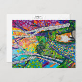 フォレストキツネ ポストカード (正面/裏面)