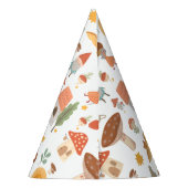 フォレストキノコ誕生日パーティーハット パーティーハット (裏面)