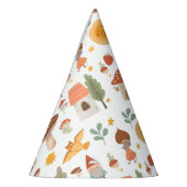 フォレストキノコ誕生日パーティーハット パーティーハット (左)
