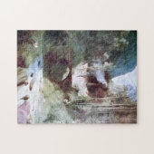 フォレストキャニオン(by Carl Blechen) ジグソーパズル (横)