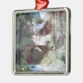 フォレストキャニオン(by Carl Blechen) メタルオーナメント (左)