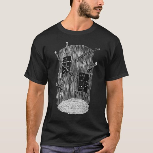 フォレストクリージャーツリー自然愛好家 Tシャツ (正面)