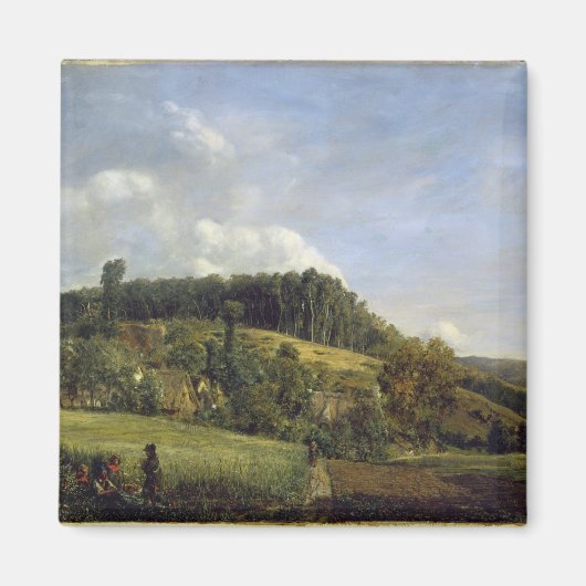 フォレストグラード近くの村， 1833 マグネット (正面)