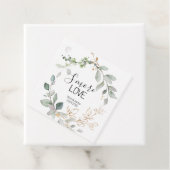 フォレストグリーンのウェディングスマッシュタグ フェイバータグ (インサイチュ)