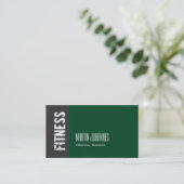 フォレストグリーングレーパーソナルトレーナー名刺 名刺 (スタンド正面)