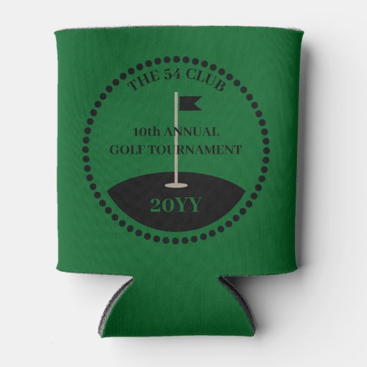 フォレストグリーンゴルフトーナメントクラブ名 缶クーラー (正面)