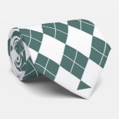 フォレストグリーンダイヤモンドメンズタイ ネクタイ (ロール)