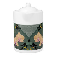 フォレストグリーンティーポット