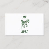 フォレストグリーンハンターラプター 名刺 (正面)