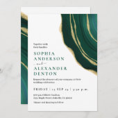 フォレストグリーン結婚ズ・エバーグレードゲート 招待状 (正面/裏面)