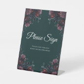 フォレストグリーン結婚フローラ 台座サイン (正面)