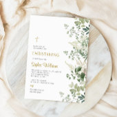 フォレストグリーン《キリスト教》洗礼式や命名式招待状 招待状